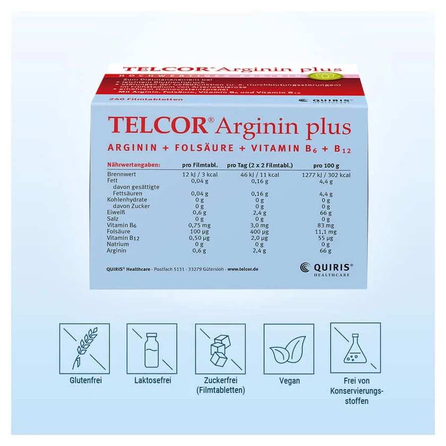 Telcor Arginine plus 60 St