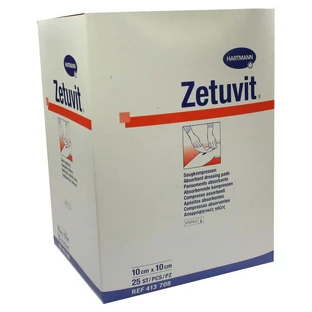 Zetuvit steriel 10 x 10 cm 25 st.