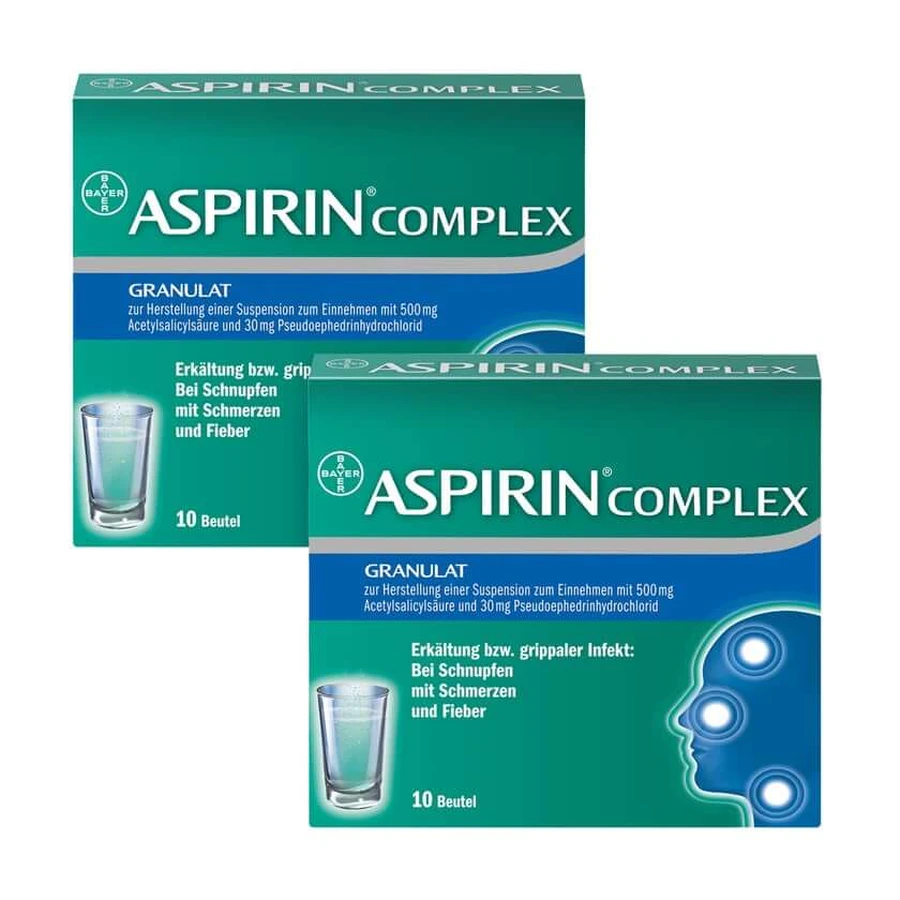Aspirin Complex Doppelpack 2X10 St