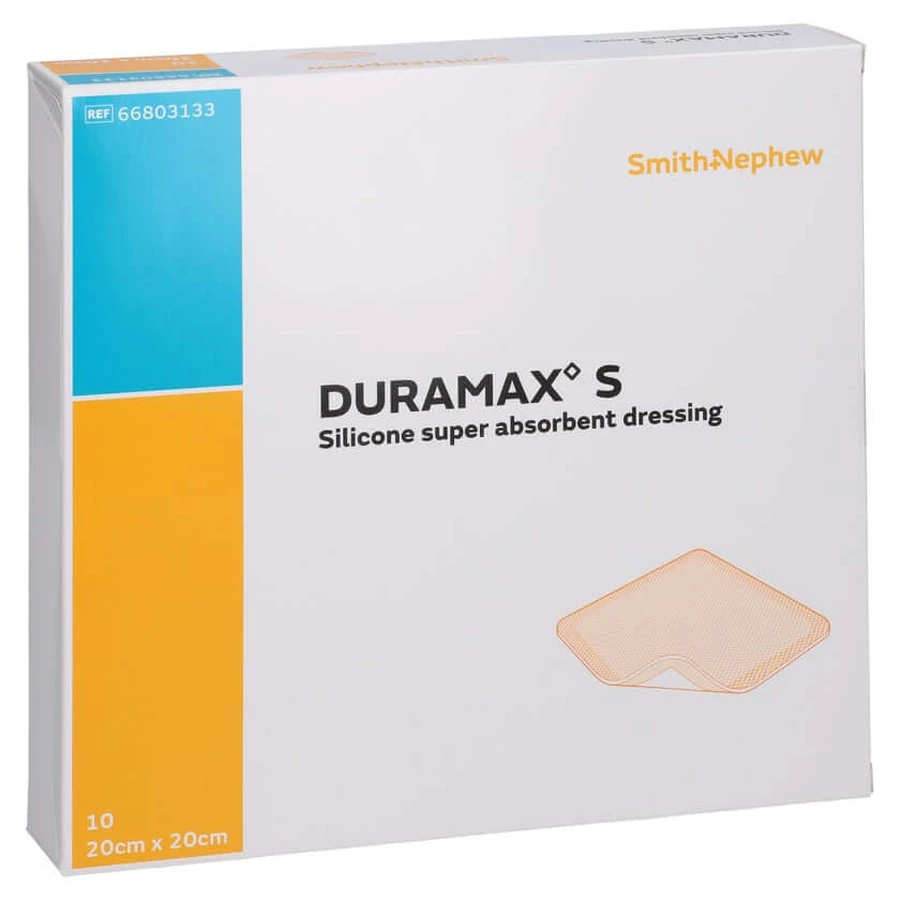 Duramax S 20x20 cm superabsorber silicone 10 pcs.