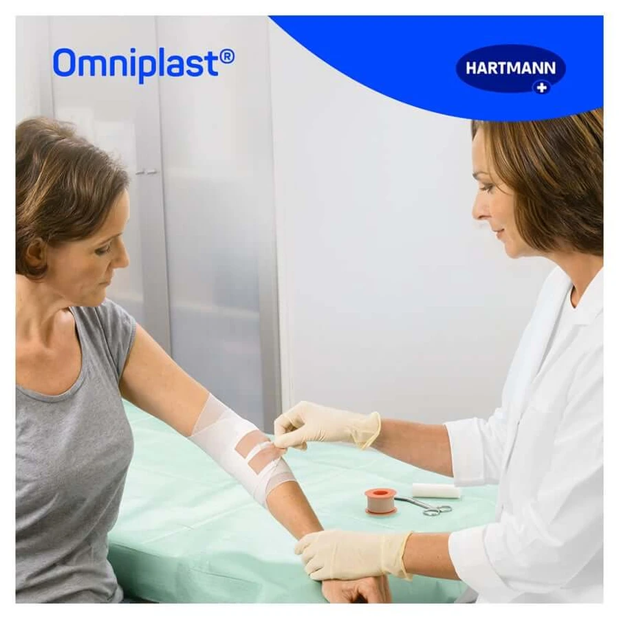 Omniplast fixation plaster textile thread 2.5 c 1 pc
