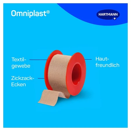 Omniplast fixation plaster textile thread 2.5 c 1 pc
