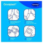 Omniplast fixation plaster textile thread 2.5 c 1 pc