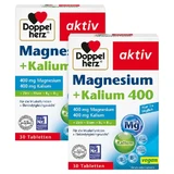 Double Heart Magnésium 400 + Potassium 2X30 St