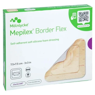 Mepilex Border Flex apósito de espuma adhesiva 7,5x 5 uds.