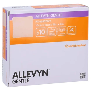 Allevyn Gentle 10x10 cm pansement en mousse 10 pcs.