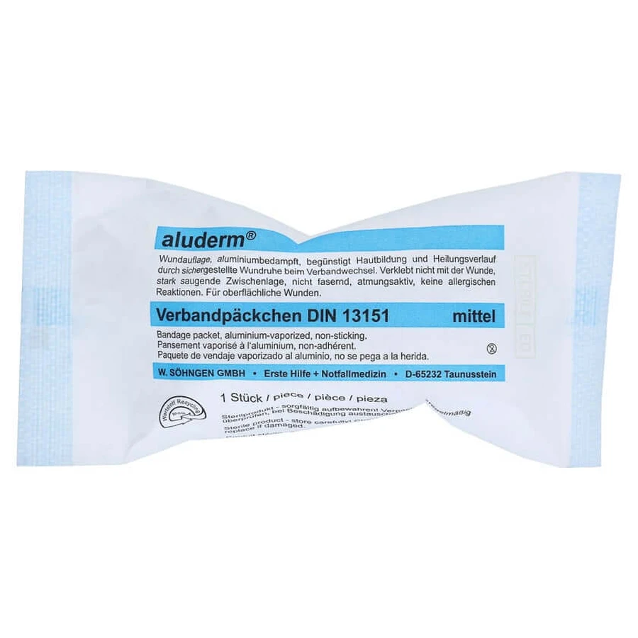 Aluderm dressing pack medium 1 pc