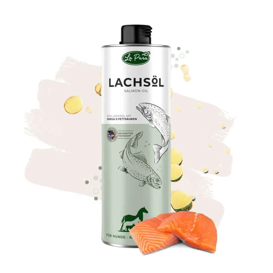 La Pura salmon oil dogs, cats and horses 1 l