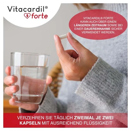 Vitacardil Forte M.thiamin F.d.herzfunktion Kaps. 120 St