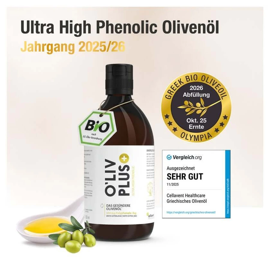 Oliv Plus High Phenolic Organic Olive Oil 500 ml