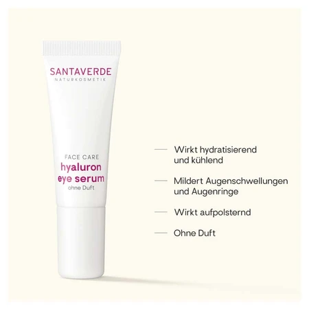 SANTAVERDE Hyaluron Serum Contorno de Ojos 10 ml