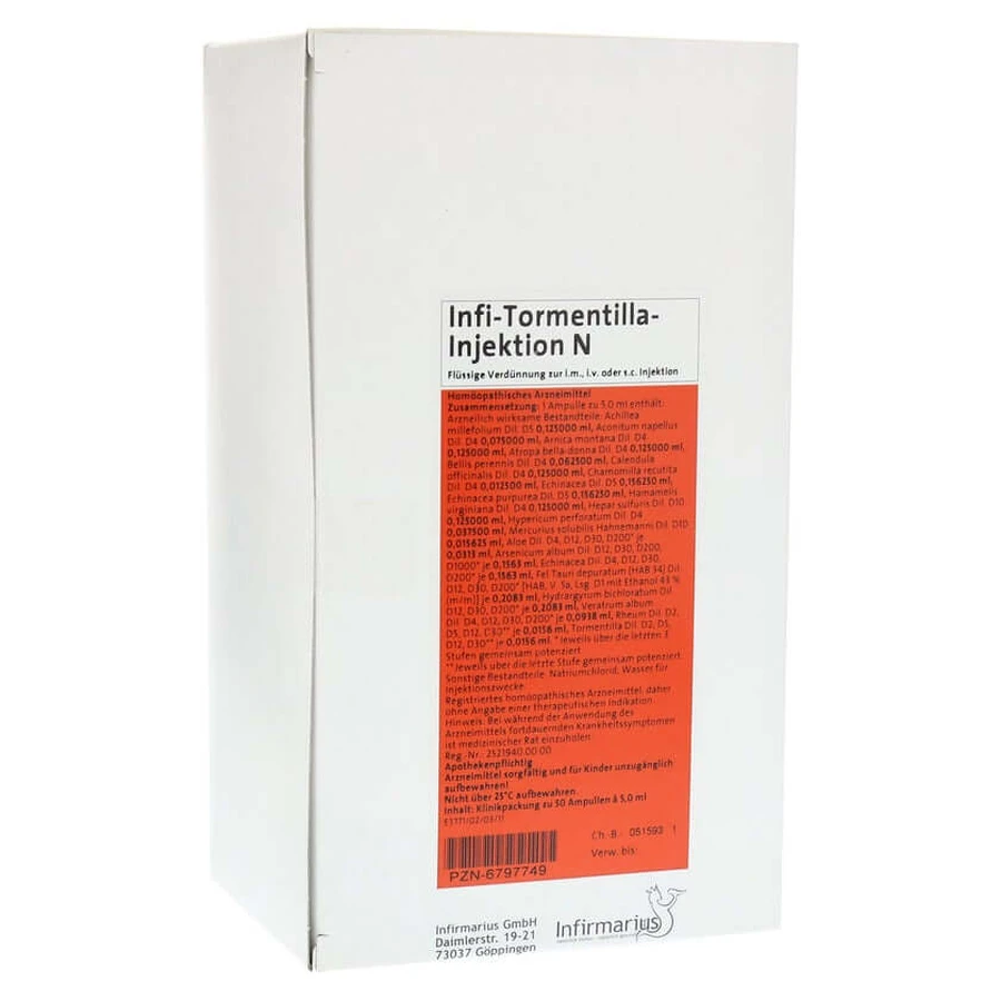 INFI Tormentilla Injection N 50X5 ml
