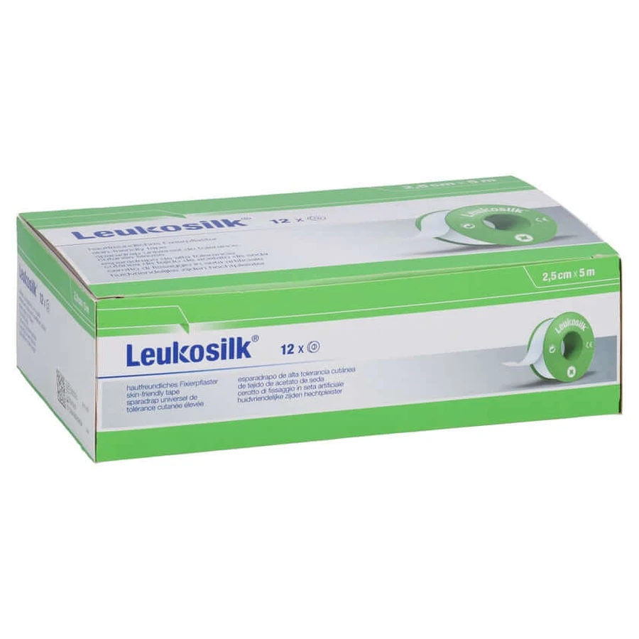 Leukosilk 2,5 cmx5 m 12 St
