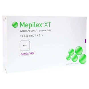 Mepilex XT 10x20 cm pansement en mousse 5 pcs.