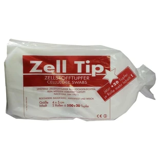 Cellulose swab 4x5 cm 2X500 pcs