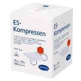 Hartmann ES Mullkompressen unsteril 10 x 10 cm, 17-fädig, 8-fach 100 St