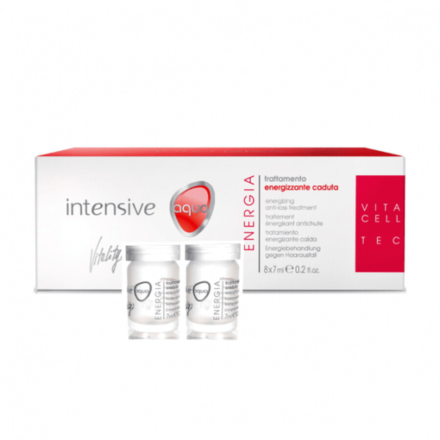 Comprar Tratamiento Anticaída Intensivo Aqua Energy de Vitality 8X7ml Tratamiento Anticaída Intensivo Aqua Energy de Vitality 8X7ml