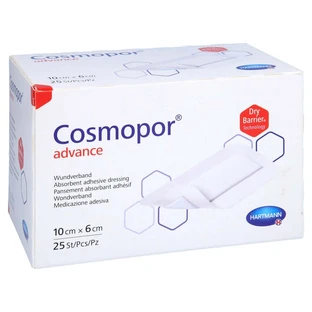 Cosmopor Advance apósito 6x10 cm 25 uds.
