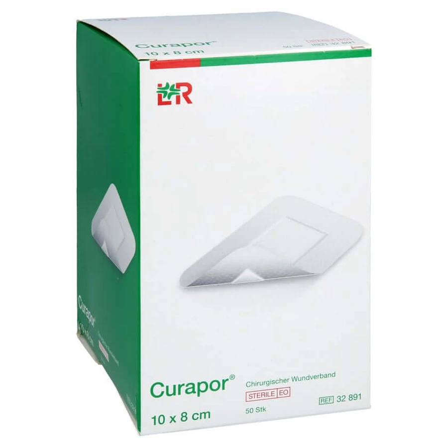Pansement Curapor Stérile 8x10 cm 50 pcs.