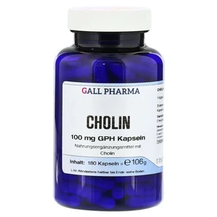Choline 100 mg GPH Capsules 180 Capsules