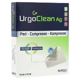 Urgoclean Ag kompressen 10x12 cm steriel 10 st.