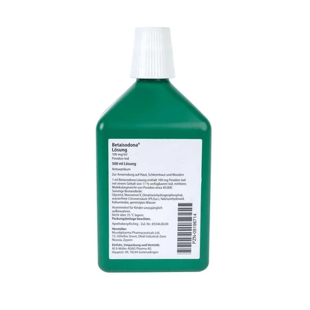 Betaisodona solución - reimportación 500 ml