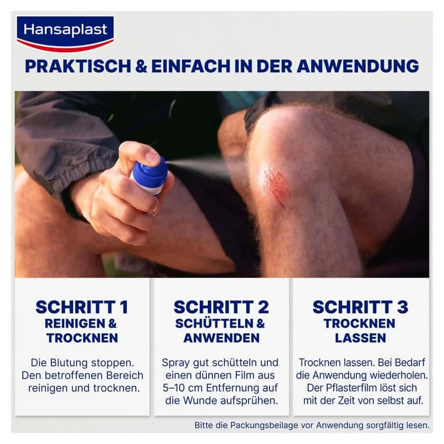 Hansaplast Zweite Haut Schutz Sprüh-pflaster 40 ml