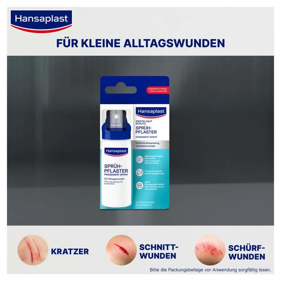 Hansaplast Zweite Haut Schutz Sprüh-pflaster 40 ml