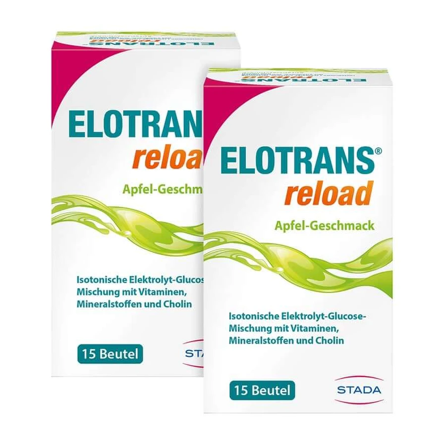 Elotrans Reload Appel Dubbelpak 2X15X7,45 g