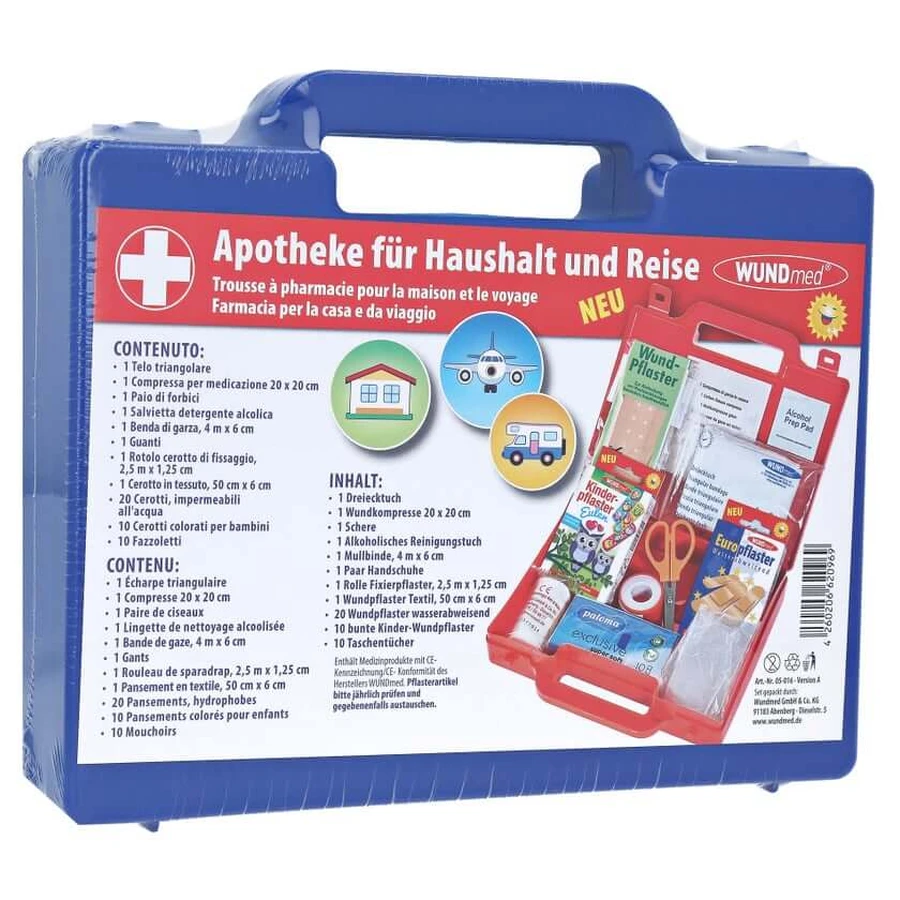Pharmacy for household+travel dressing box 1 pc