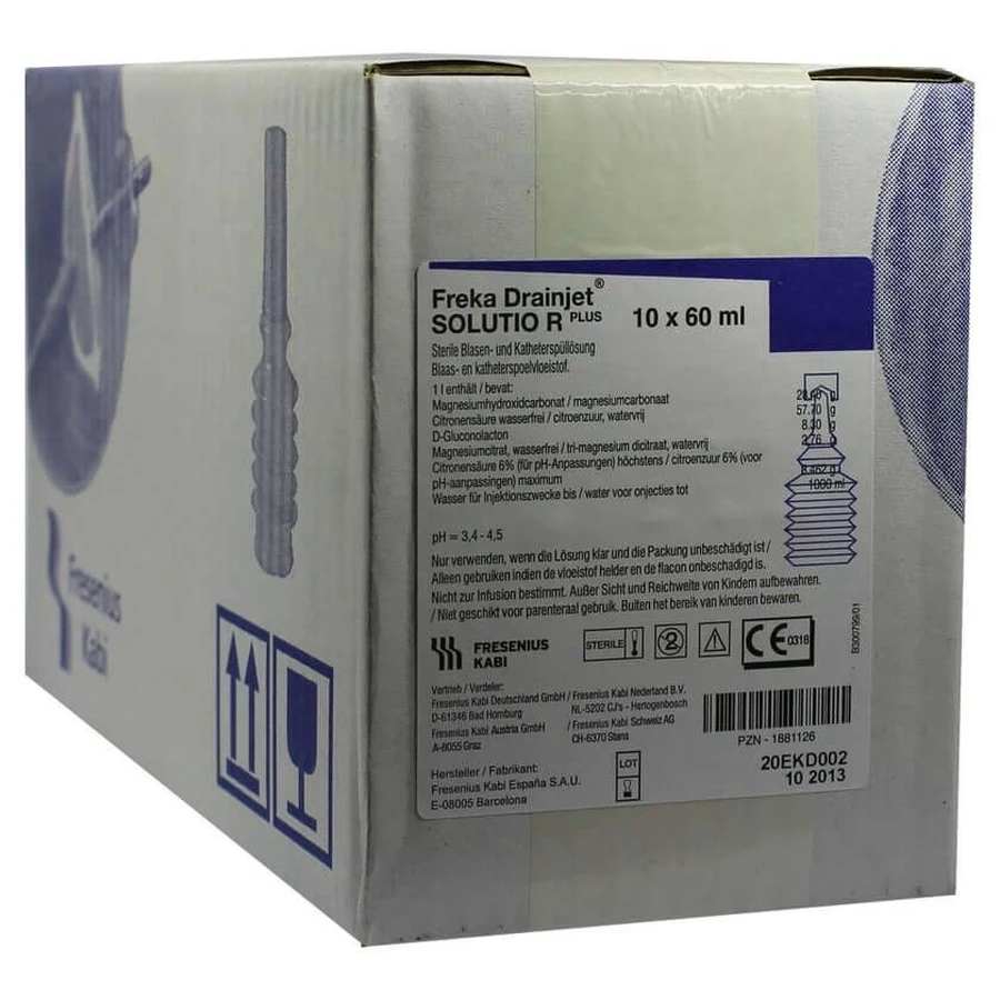 Freka Drainjet Solutio R Plus frasco 10X60 ml