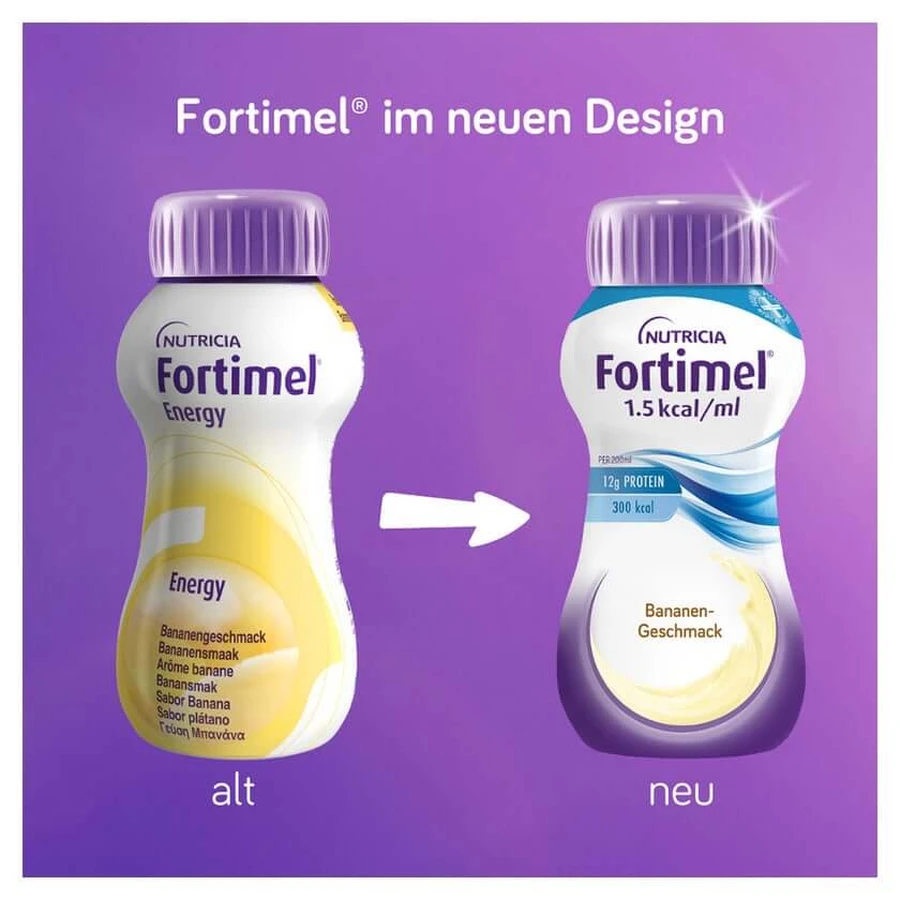 Fortimel 1,5 kcal Plátano 4X200 ml
