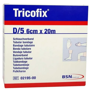 Tricofix Schlauchverband Gr.D 6 cmx20 m 1 St
