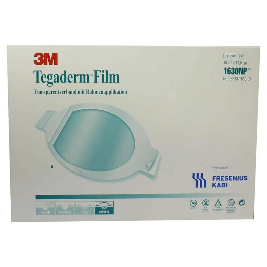 Tegaderm Film 10x11.5 cm ovale 1630NP 5 pcs.