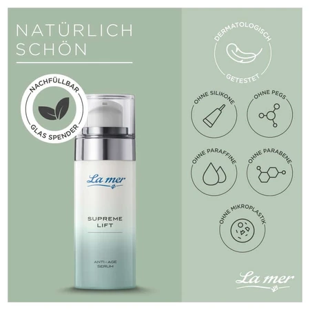 La mer SUPREME LIFT Anti-Age Serum zonder parfum 30 ml