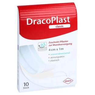 Dracoplast Classic Plaster 4 Cmx1 M White 1 pc