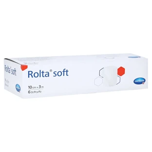 Bandage en coton synthétique souple Rolta 10 cmx3 m 6 pcs.