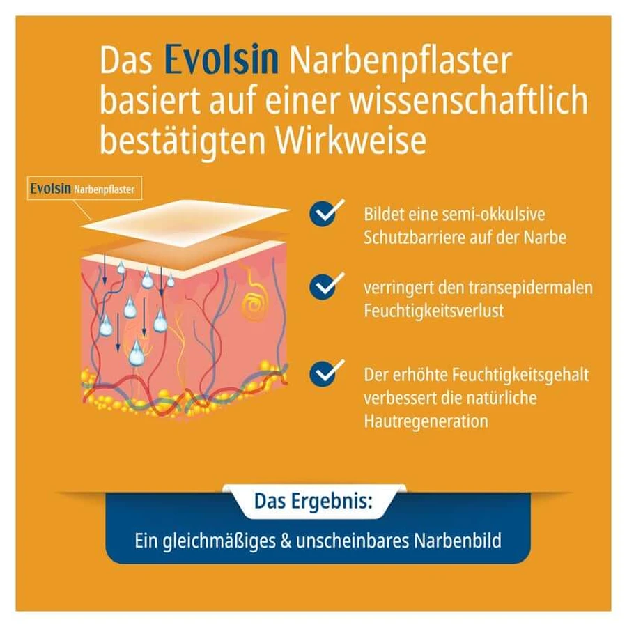 Evolsin Narbenpflaster 2 cmx200 cm 1 St