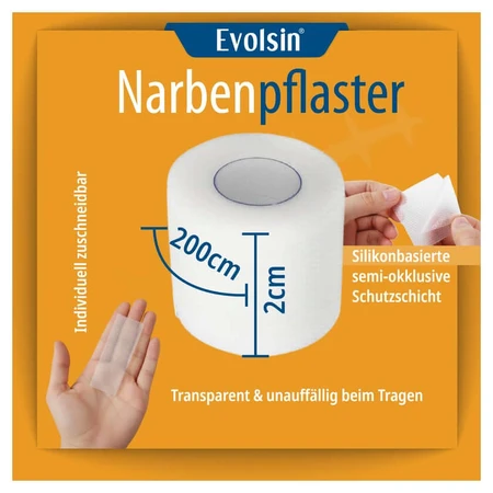 Evolsin Narbenpflaster 2 cmx200 cm 1 St