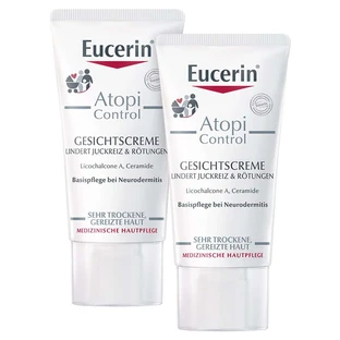 Eucerin AtopiControl Gezichtscrème 2X50 ml