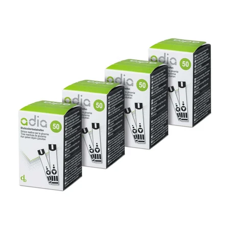 adia bloedsuiker teststrips, 200 stuks, bloedsuiker zelfcontrole voor diabetes 200 stuks.
