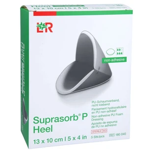 Suprasorb P Pu-espuma talón 10x13 cm 5 uds.