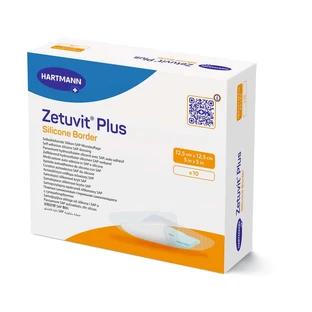 Zetuvit Plus Bordure en silicone 12.5x12.5 c 10 pcs