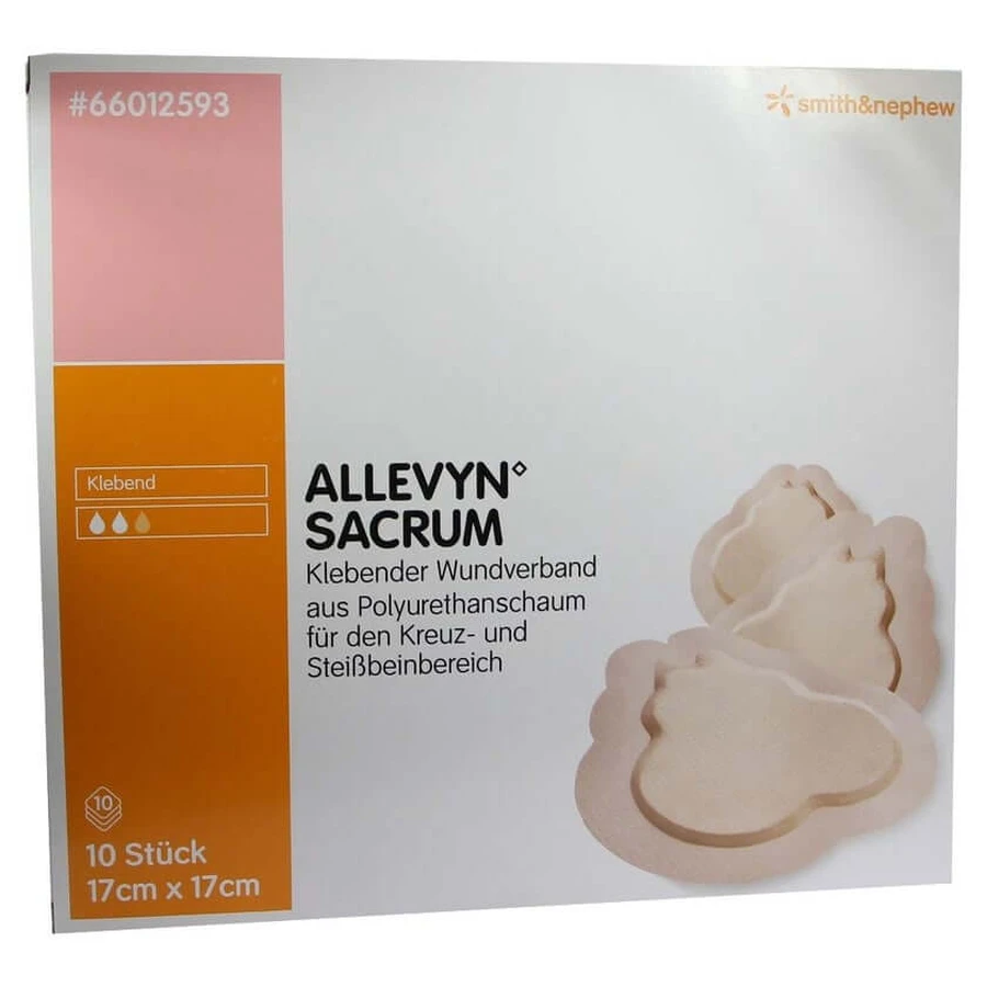 Allevyn Sacrum Small 17x17 cm Wondverband 10 st.