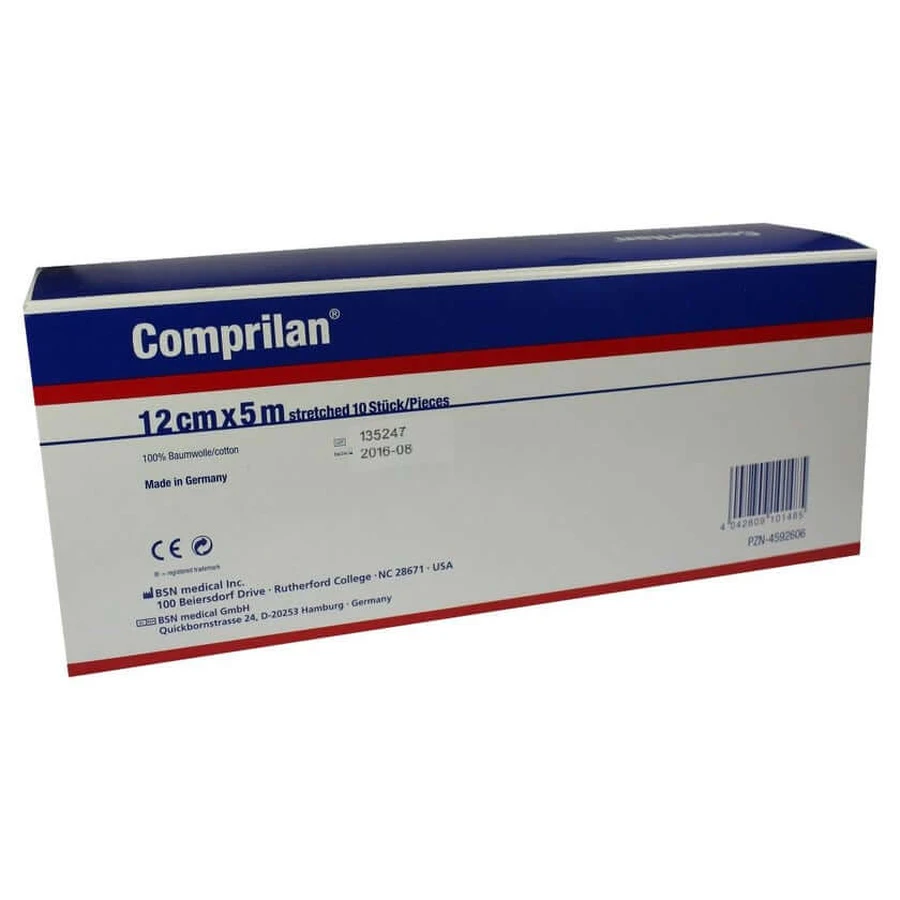 Comprilan elastic bandage 12 cm x 5 m 10 pcs.