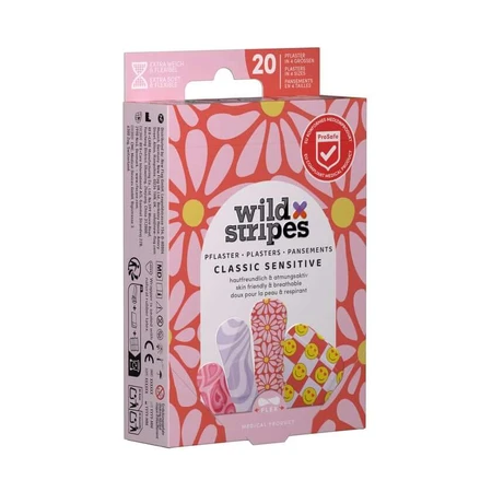 Wild Stripes Classic Sensitive Pastel Fun 20 pcs.