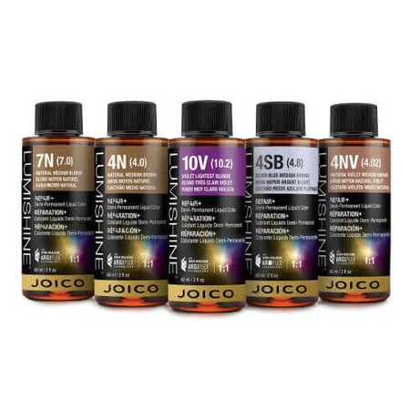 Liquid demi-permanent ammonia-free hair dye Joico Lumishine Demi Liquid 9NA 60ml