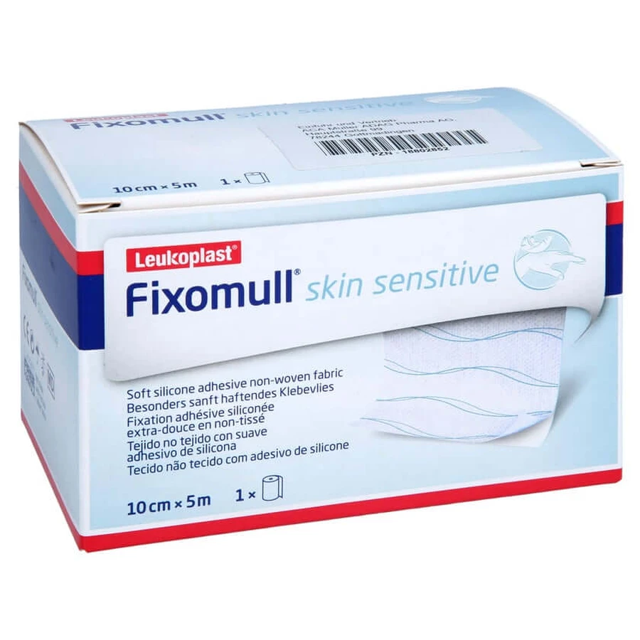 Fixomull Piel Sensible 10 Cmx5 M 1 ud.