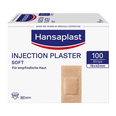 Hansaplast Yeso blando inyectable, 4cm x 1,9cm 100 unid.