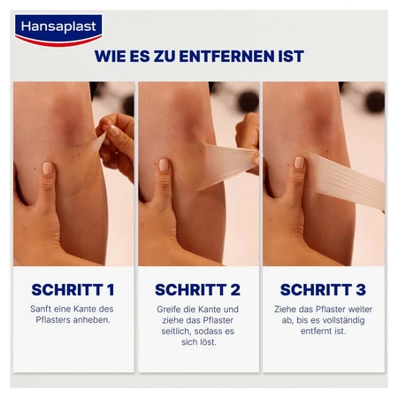 Hansaplast Tweede Huidbeschermingspleister Groot 3 stuks